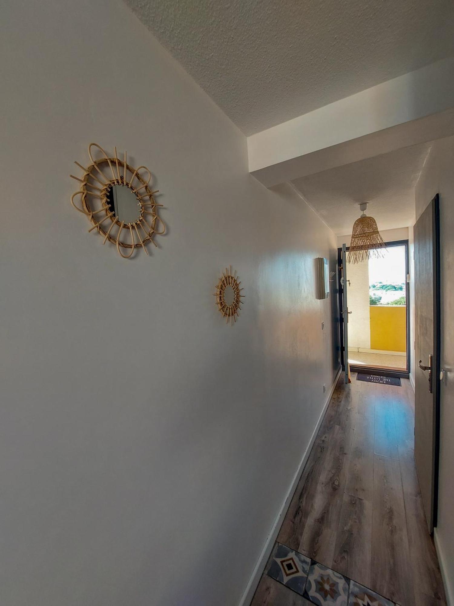 Appart Mezzanine Vue Mer Et Plage, Parking Wifi Tv Le Barcarès Exterior foto